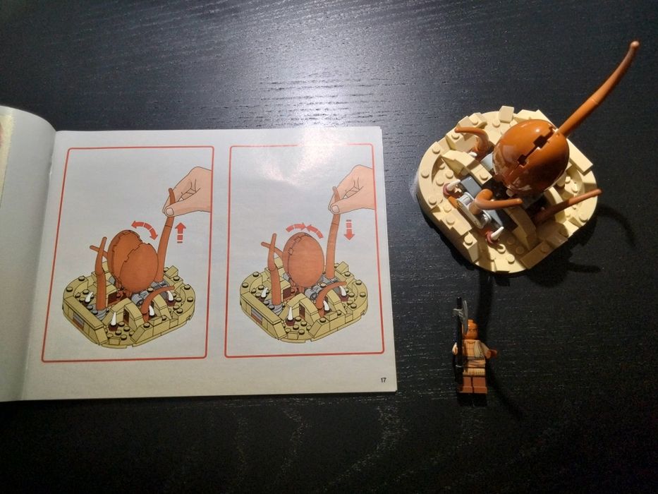 Set Lego Star Wars "Desert Skiff Escape" 75174