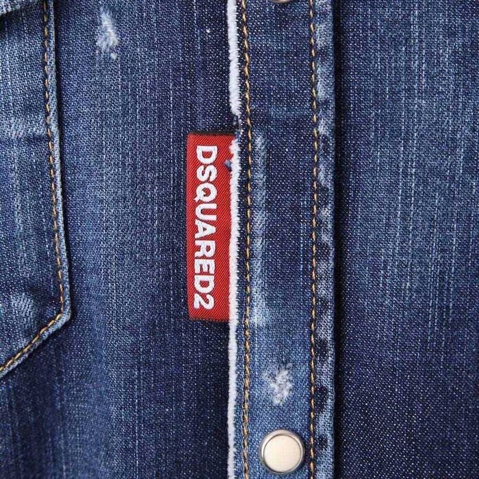 DSQUARED2 unikatowa męska koszula MADE IN ITALY-40%%%