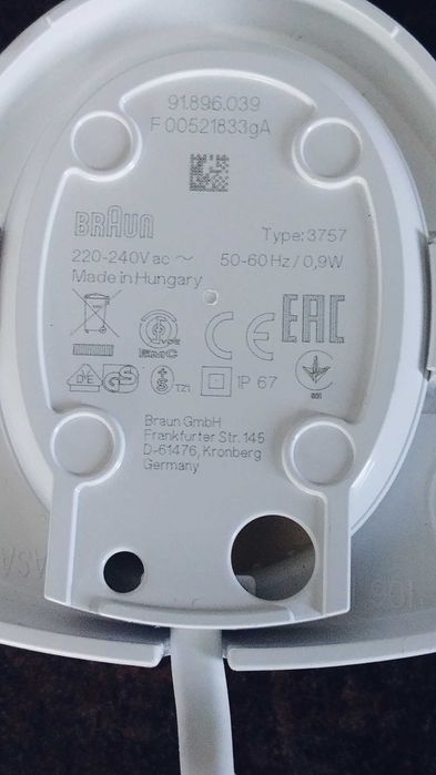 Ładowarka do szczoteczki oral-b Braun