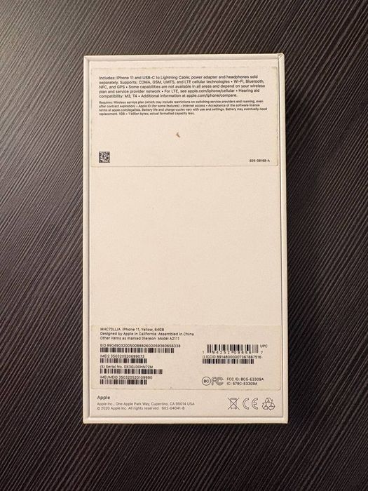 IPhone 11 (64GB) yellow