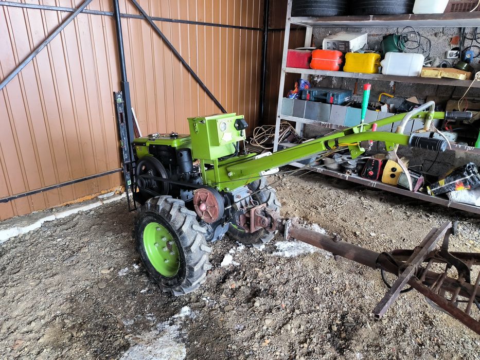 Мотоблок Forte 8 к.с.з причепом