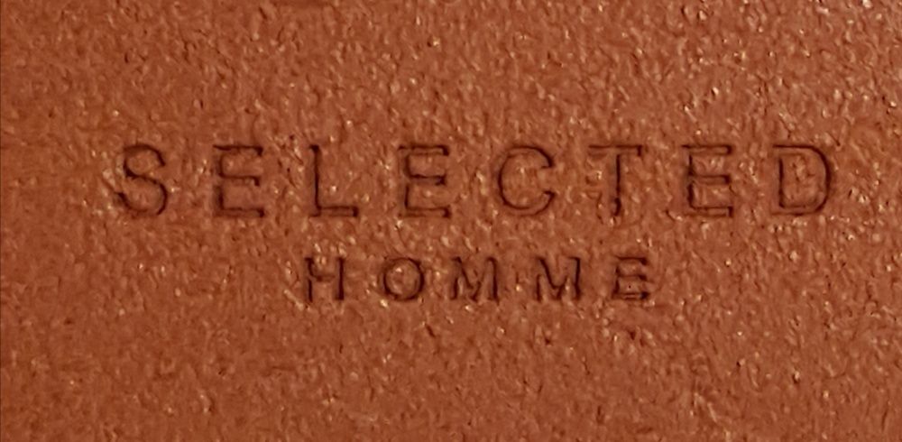 Paski skórzane "SELECTED HOMME", nowe!
