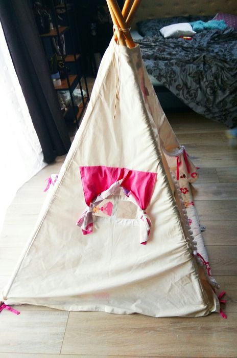 Namiot tipi dla małej księżniczki