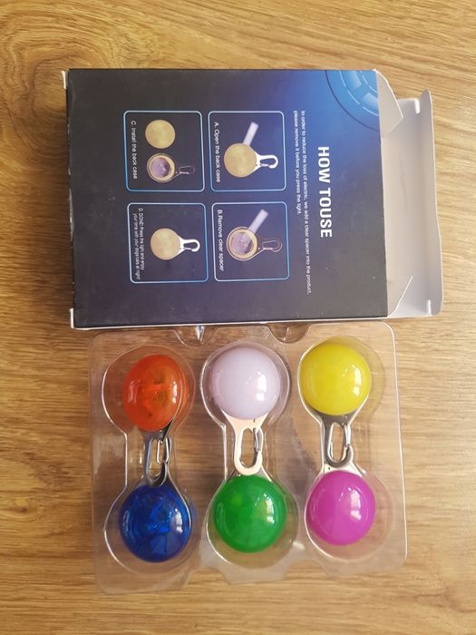 Набор Светящиеся фонарики/маячки для собак набор