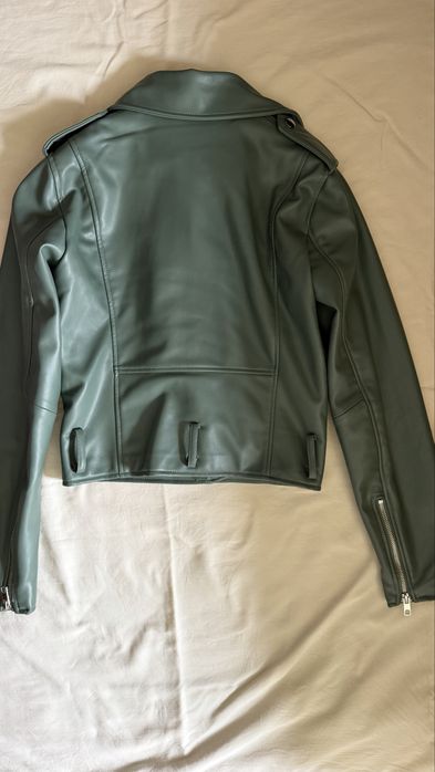 Куртка з еко шкіри Zara