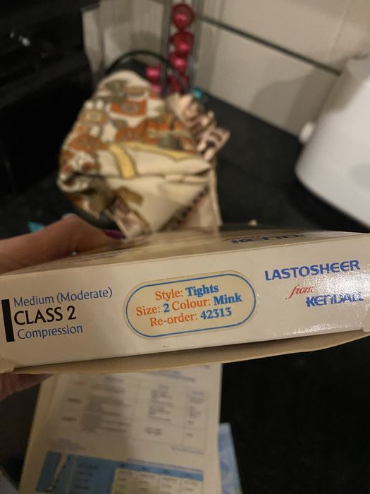 Meias de compressão II tamanho 2