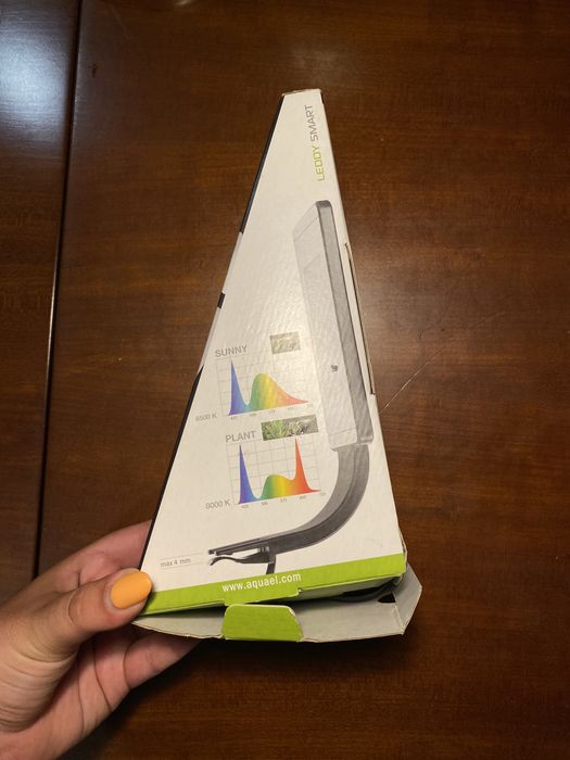 Lampada para aquario