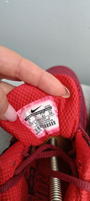 Buty Nike air max 2017 czerwone 41