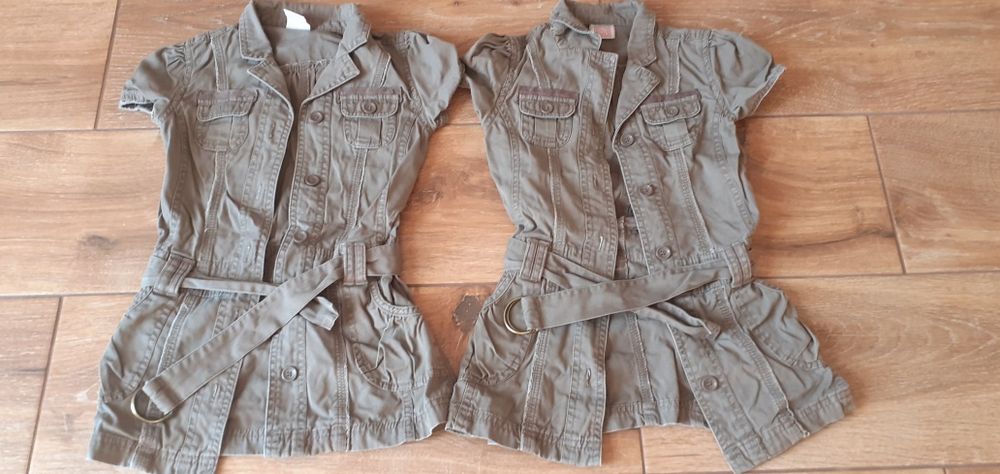 Szmizjerki dla bliźniaczek rozm. 104