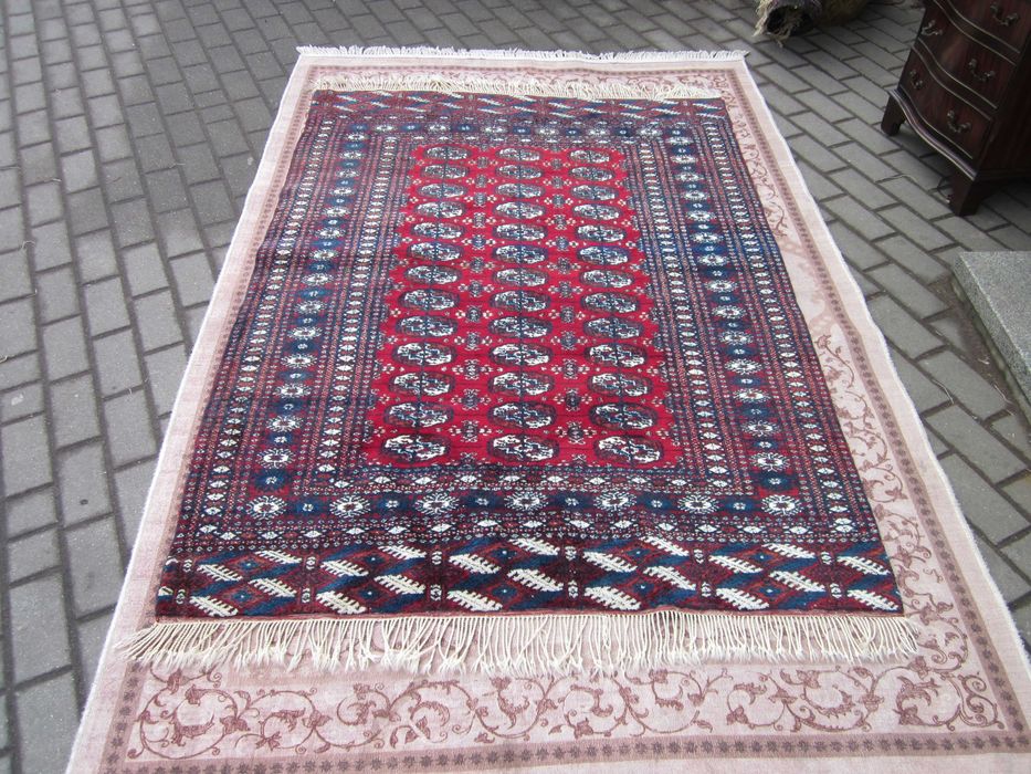 dywan wełniany ręcznie tkany Pakistan WyCZyszczoNY