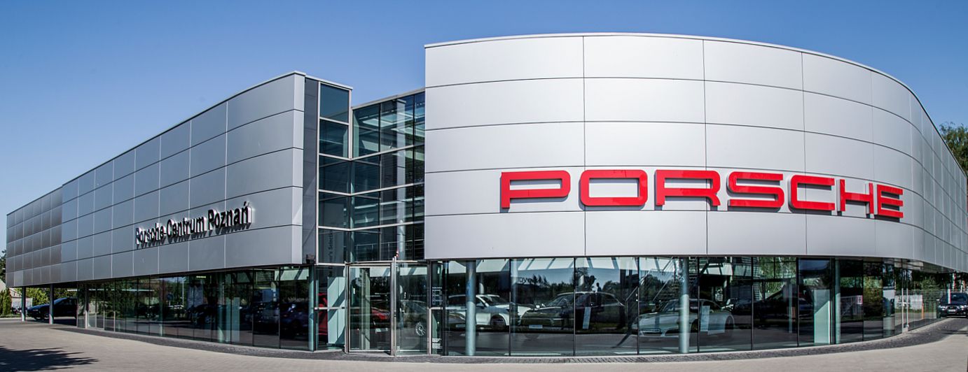 Porsche Centrum Poznań top banner