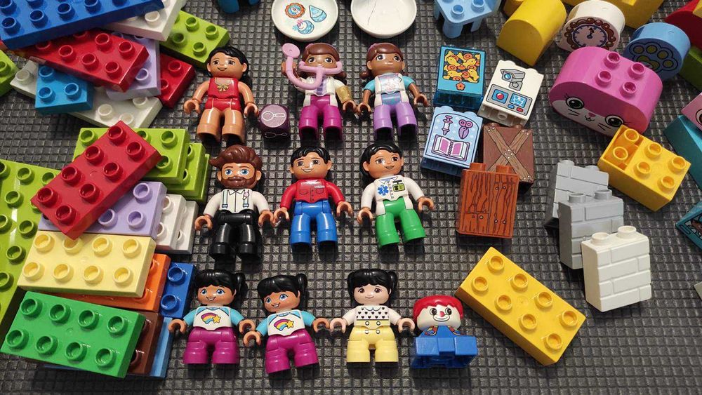 Lego Duplo лего дупло оригінал фігурки тварини звірі кубики пластини