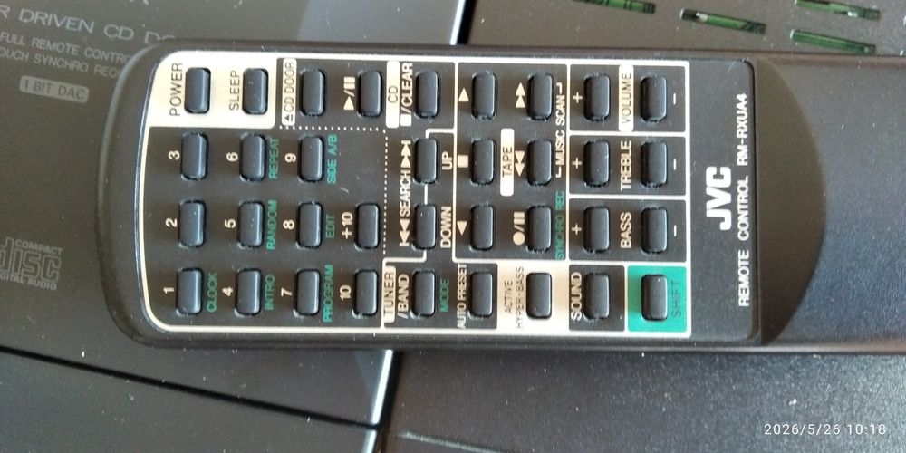 Micro CD/ Rádio + leitor de cassetes com colunas