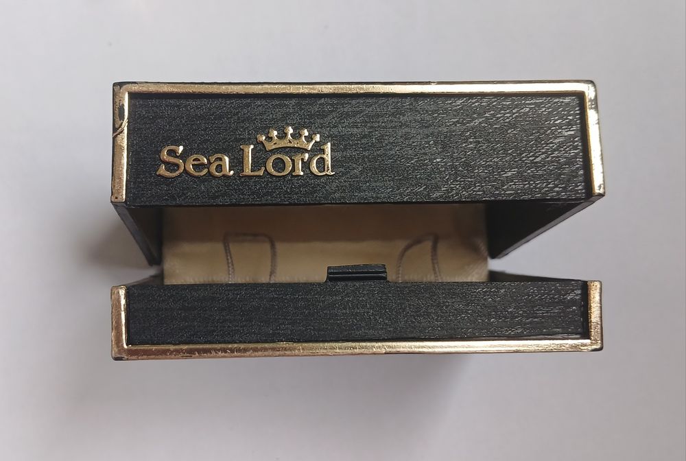 позолоченные запонки Sea Lord