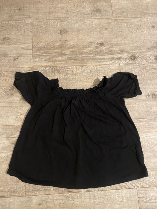 Czarna bluzka sinsay
