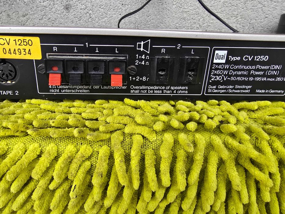 wzmacniacz dual cv1250 stereo 2x40w od 4ohm