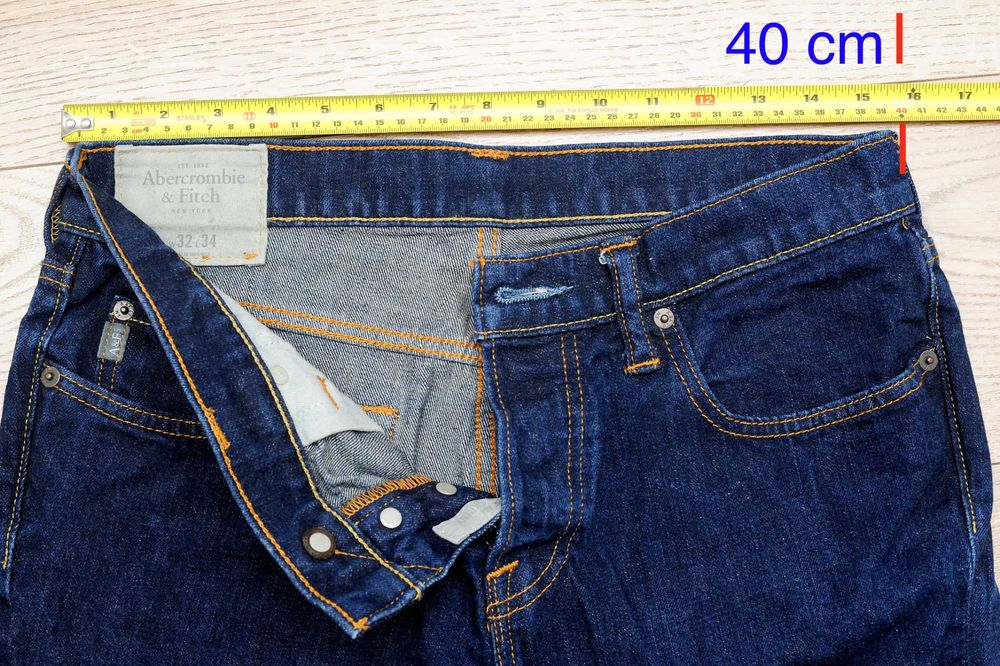 ABERCROMBIE & FITCH jeans 32 x 34 - NOWE