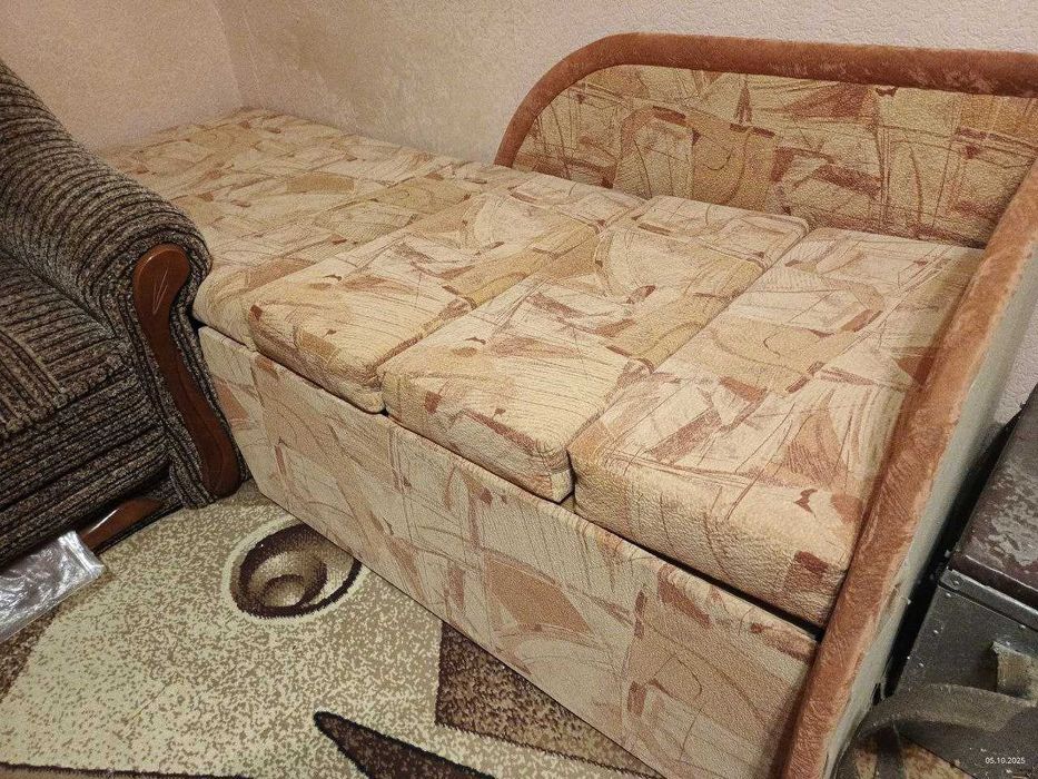 Диван малютка с ящиком для белья