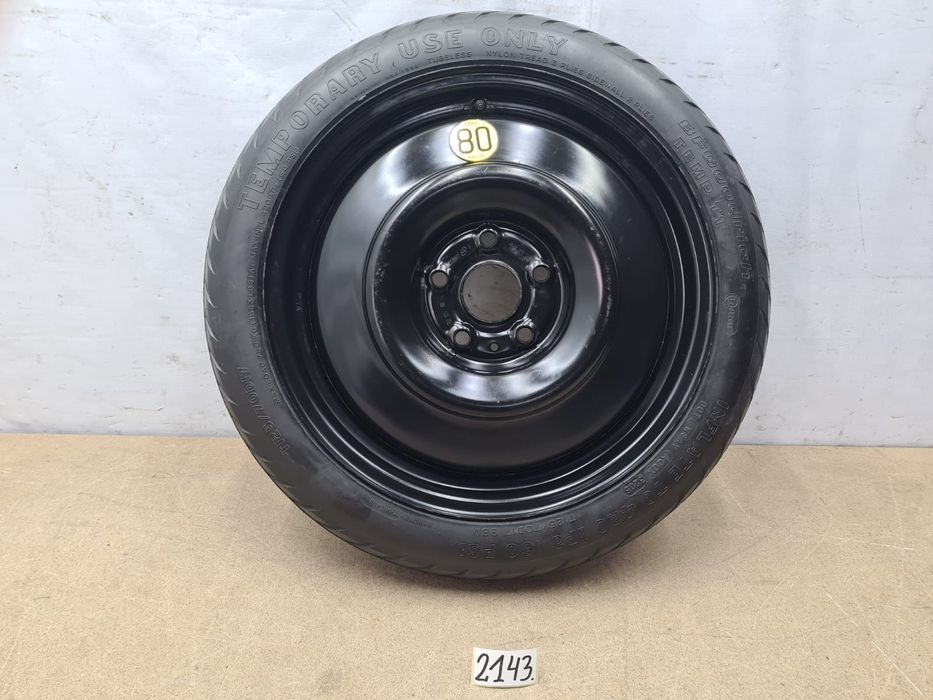 Toyota Auris  Corolla koło dojazdowe 17 cali 5x114,3 4Tx17FH 125/70 ET39