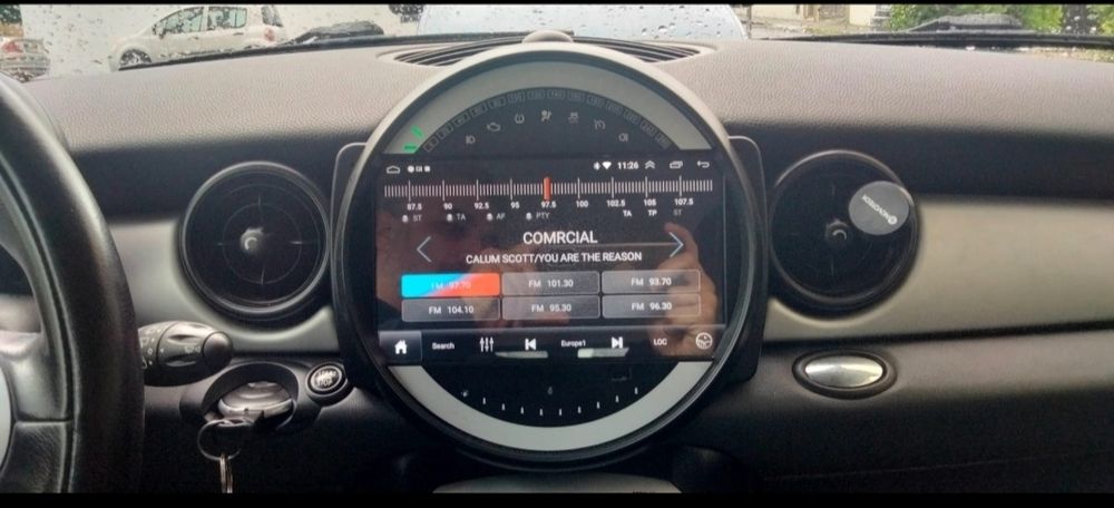 Radio 2 DIN 9" Mini Cooper (2006 a 2015) + Android + Carplay + GPS/Nov