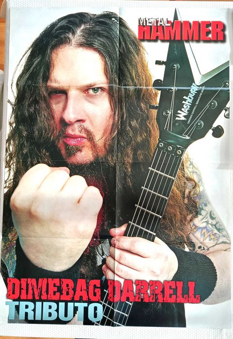 Stratovarius e Dimebag Darrell - poster gigante Metal Hammer