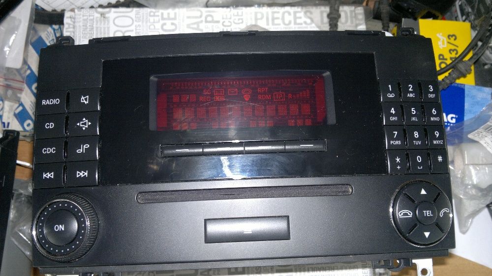 Mercedes B klasa W245 A klasa W169 RADIO DUŻE oryginalne