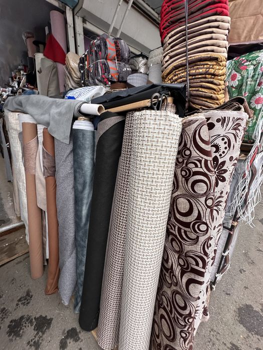 РОЗПРОДАЖ обивки для меблів Тканина для перетяжки Поролон Велюр Флок