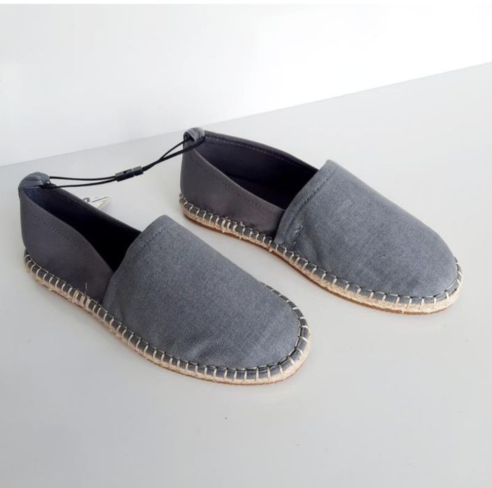 Zara новые  хлопковые эспадрильи