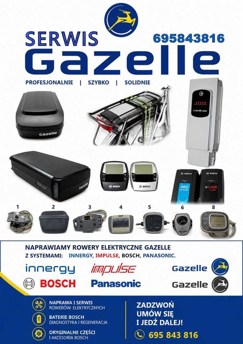 gazelle c8 ładny stan shimano nexus 8 hydraulika dobra bateria serwis gazelle