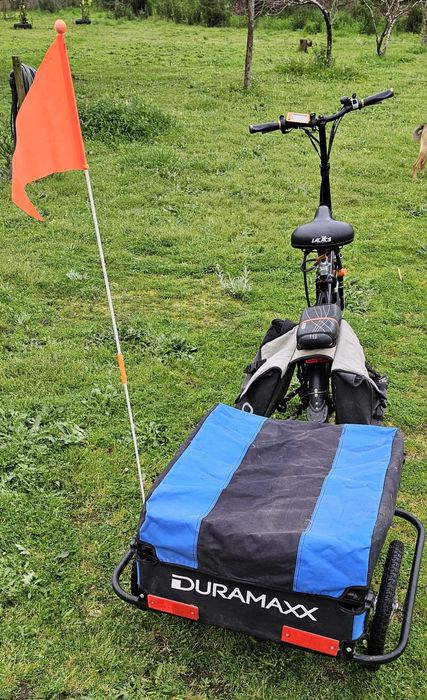 Atrelado de carga para bicicleta