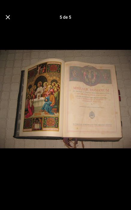 Missal Latim Original
Livro bastante pesado e de grand