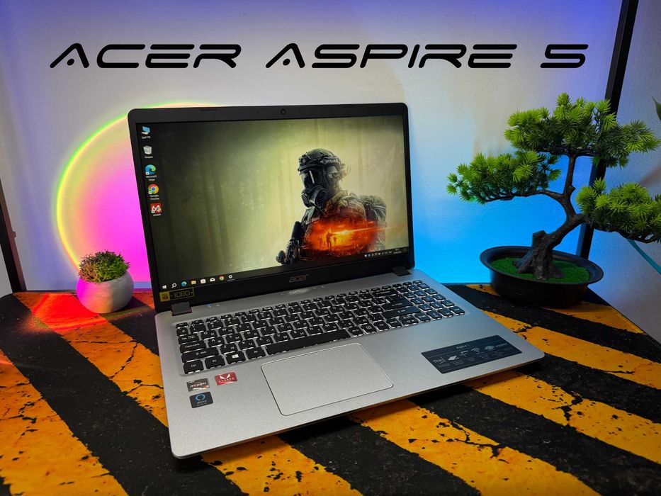 Acer Aspire 5, ryzen 3-3200u, 8gb ram, amd vega 2gb