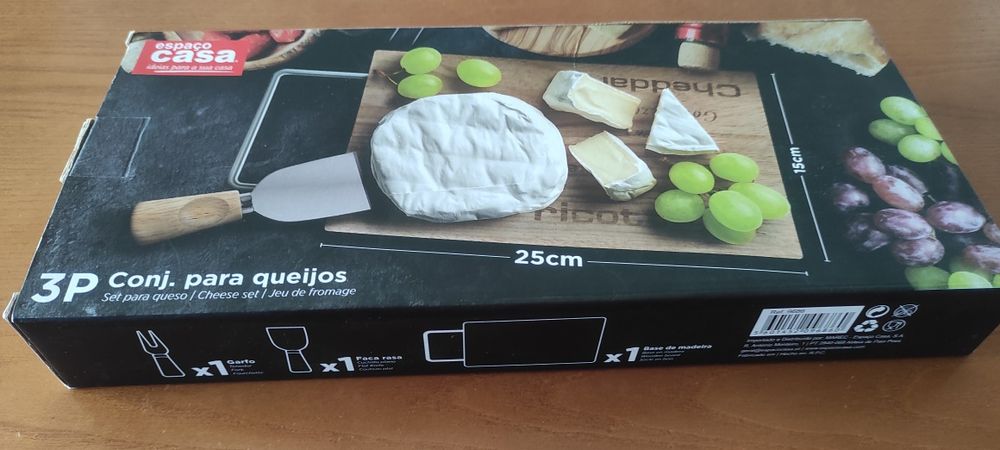 Tábua para queijos - 3 peças