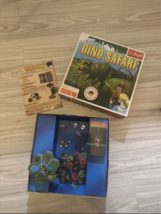 gra planszowa Dino Safari