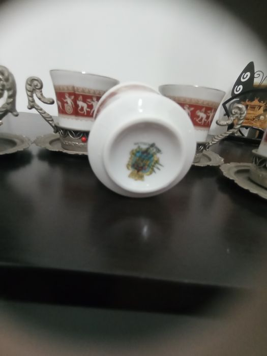 Conjunto chávenas casquinha