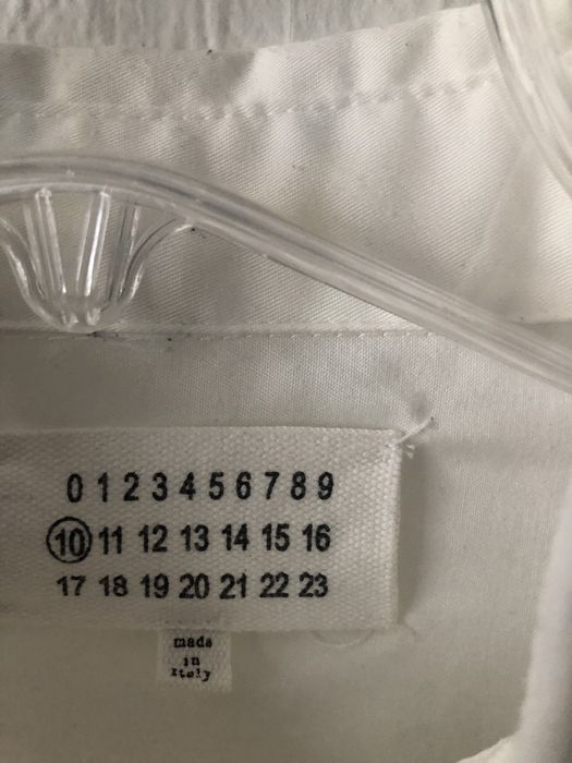 рубашка maison margiela
