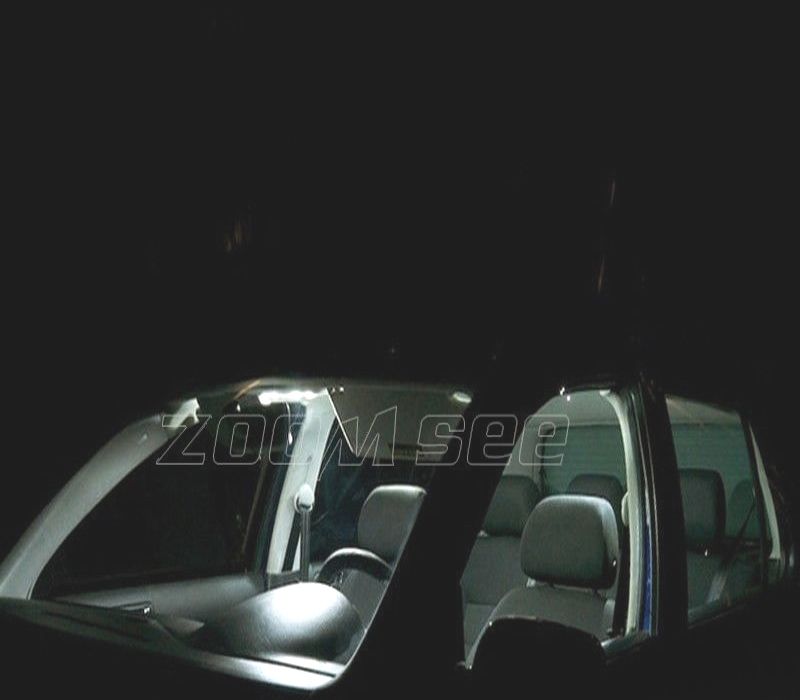 KIT COMPLETO 8 LAMPADAS LED INTERIOR LUZ DE LEITURA PARA SEAT IBIZA IV MK4 6L 02-08