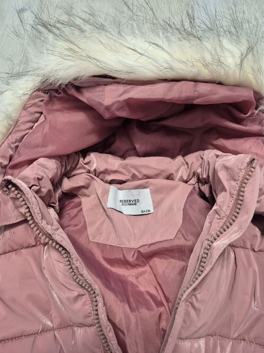 Kombinezon zimowy bardzo ciepły Reserved r.104 + czapka