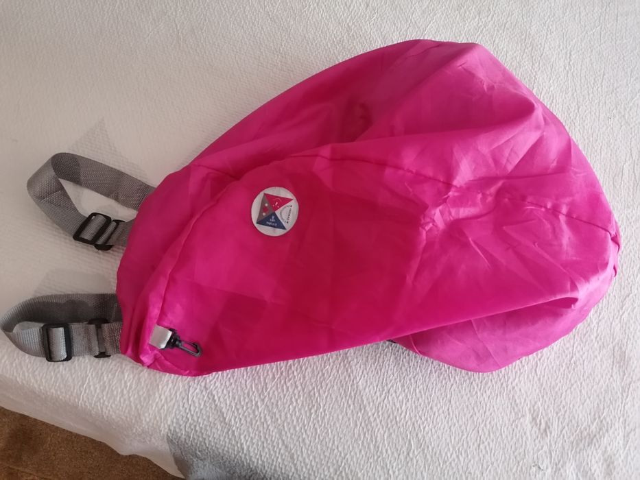 Saco mochila dobrável