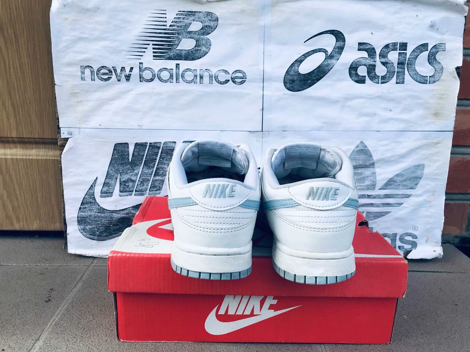 Кроссовки Nike Dunk Low баскетбольные кожаные