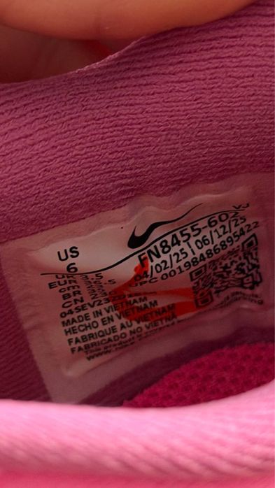 Nike Zoom Fly 6 (Hyper Pink/Burgundy) — US 6 / EU 36.5