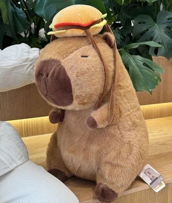 Плед-подушка игрушка 3в1 Капибара