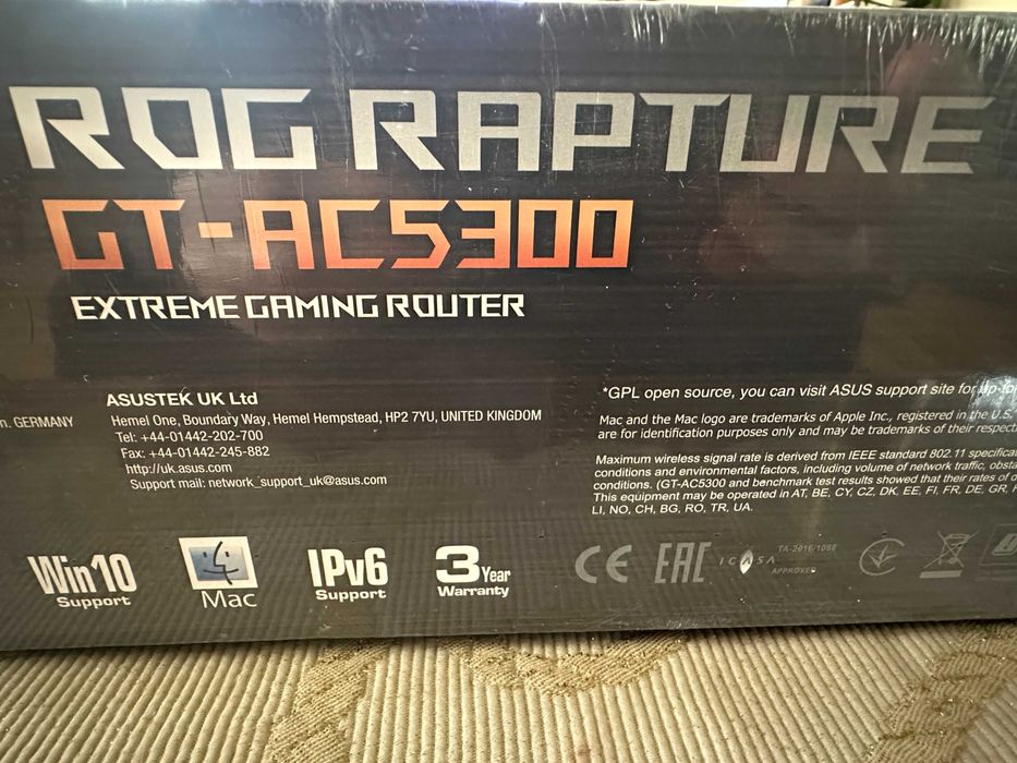 Router Asus GT-AC5300 - nowy (nie rozpakowany)