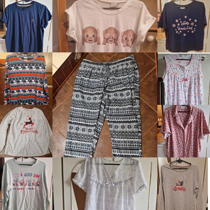 Zestaw ubranek pizamek rozmiar L