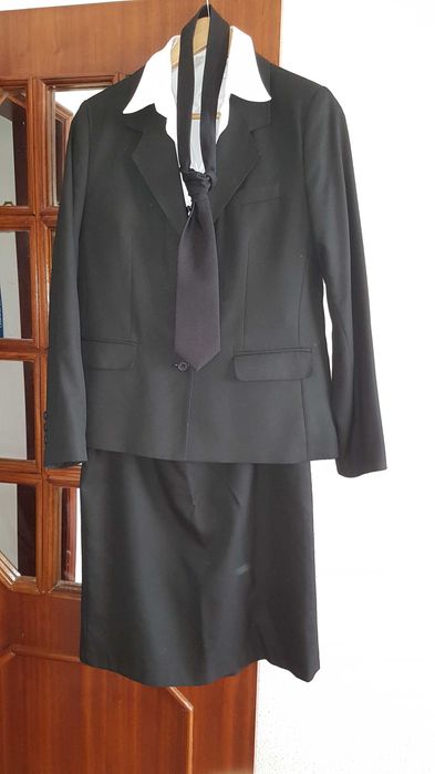 Traje Académico Feminino Nacional