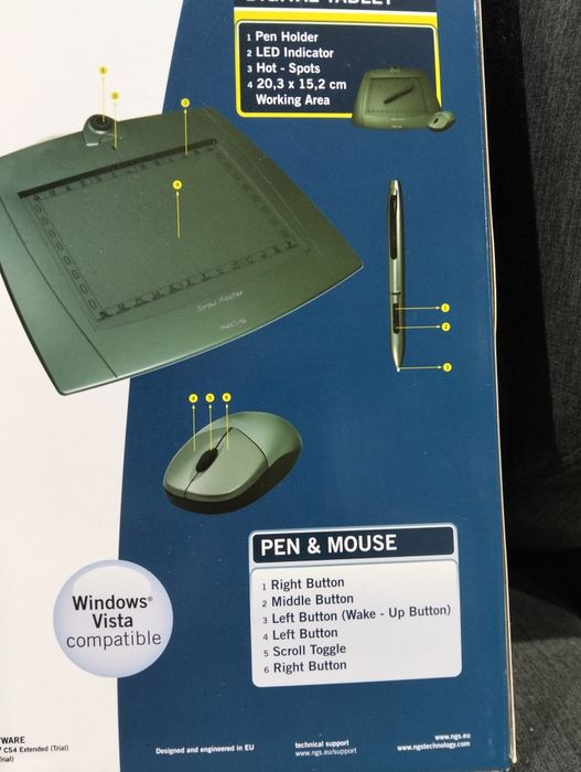 Tablet gráfico novo