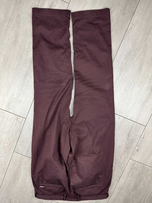 Hugo Boss Spodnie Chino Męskie W32 Bordowe Slim Casual Premium