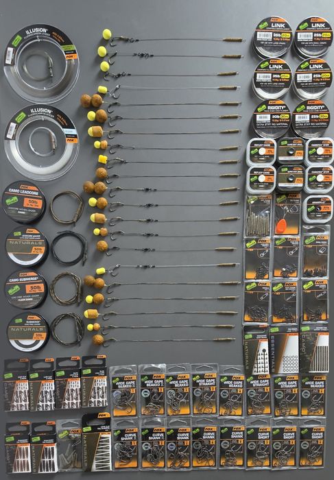 Przypony Karpiowe na zamówienie. FOX. NASH. KORDA. RIDGE MONKEY. OMC. CARP R'US. PB product. Esp.Gardner