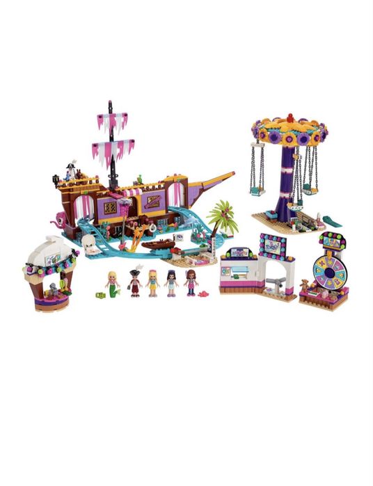 Конструктор Friends «Прибрежний парк розваг»,1266 деталей