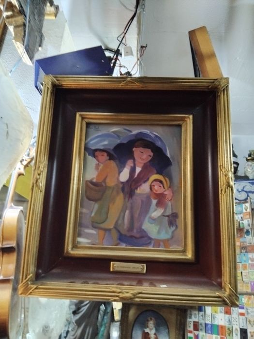 Pintura a óleo  assinada  fernanda amado
